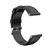 Maxbell Handmade Cowhide Leather Wrist Watch Band w/ Stainless Steel Buckle Black - Aladdin Shoppers