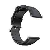 Maxbell Handmade Cowhide Leather Wrist Watch Band w/ Stainless Steel Buckle Black - Aladdin Shoppers