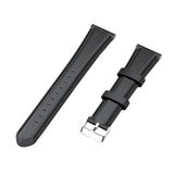 Maxbell Handmade Cowhide Leather Wrist Watch Band w/ Stainless Steel Buckle Black - Aladdin Shoppers