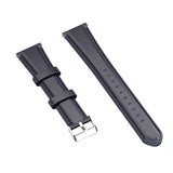 Maxbell Handmade Cowhide Leather Wrist Watch Band w/ Stainless Steel Buckle Blue - Aladdin Shoppers