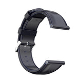 Maxbell Handmade Cowhide Leather Wrist Watch Band w/ Stainless Steel Buckle Blue - Aladdin Shoppers