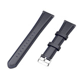 Maxbell Handmade Cowhide Leather Wrist Watch Band w/ Stainless Steel Buckle Blue - Aladdin Shoppers