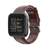 Maxbell Handmade Cowhide Leather Wrist Watch Band w/ Stainless Steel Buckle Brown - Aladdin Shoppers