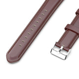 Maxbell Handmade Cowhide Leather Wrist Watch Band w/ Stainless Steel Buckle Brown - Aladdin Shoppers