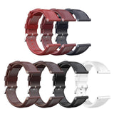 Maxbell Handmade Cowhide Leather Wrist Watch Band w/ Stainless Steel Buckle White - Aladdin Shoppers