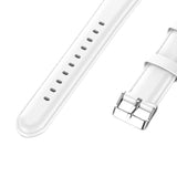 Maxbell Handmade Cowhide Leather Wrist Watch Band w/ Stainless Steel Buckle White - Aladdin Shoppers