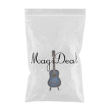 Maxbell Handmade Dollhouse Musical Instrument Wooden Guitar Model 1/8 Scale Blue - Aladdin Shoppers