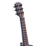 Maxbell Handmade Dollhouse Musical Instrument Wooden Guitar Model 1/8 Scale Blue - Aladdin Shoppers