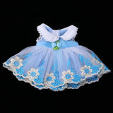 Maxbell Handmade Princess Outfit Lace Dress Skirt For 40cm 16-inch Salon Doll Accs - Aladdin Shoppers