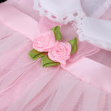 Maxbell Handmade Princess Outfit Lace Dress Skirt For 40cm 16-inch Salon Doll Pink - Aladdin Shoppers