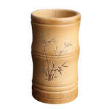 Maxbell Handmade Tea Ceremony Canister Bamboo Storage Box Bamboo Pattern - Aladdin Shoppers