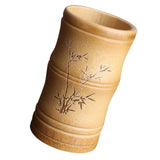 Maxbell Handmade Tea Ceremony Canister Bamboo Storage Box Bamboo Pattern - Aladdin Shoppers