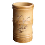 Maxbell Handmade Tea Ceremony Canister Bamboo Storage Box Bamboo Pattern - Aladdin Shoppers
