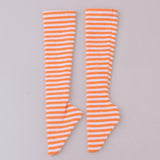 Maxbell Handmade Yellow Stripe Knee Stocking For 1/4 Night Lolita Dolls Accessories - Aladdin Shoppers