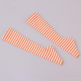 Maxbell Handmade Yellow Stripe Knee Stocking For 1/4 Night Lolita Dolls Accessories - Aladdin Shoppers