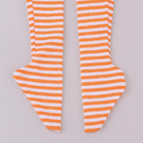 Maxbell Handmade Yellow Stripe Knee Stocking For 1/4 Night Lolita Dolls Accessories - Aladdin Shoppers