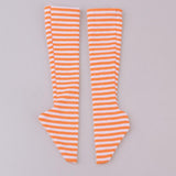 Maxbell Handmade Yellow Stripe Knee Stocking For 1/4 Night Lolita Dolls Accessories - Aladdin Shoppers