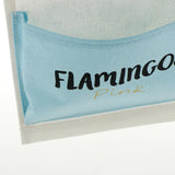 Maxbell Hanging Bag 7 Pocket Hook Flamingo House Wall Storage Folding Bag blue - Aladdin Shoppers