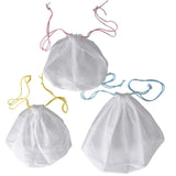 Maxbell Hanging Laundry Storage Basket Drawstring Pouch Bag Clothes Holder Set A - Aladdin Shoppers