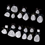 Maxbell Hanging Laundry Storage Basket Drawstring Pouch Bag Clothes Holder Set A - Aladdin Shoppers