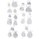 Maxbell Hanging Laundry Storage Basket Drawstring Pouch Bag Clothes Holder Set A - Aladdin Shoppers