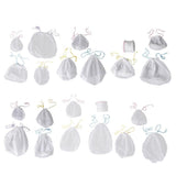 Maxbell Hanging Laundry Storage Basket Drawstring Pouch Bag Clothes Holder Set A - Aladdin Shoppers