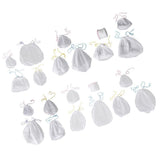 Maxbell Hanging Laundry Storage Basket Drawstring Pouch Bag Clothes Holder Set A - Aladdin Shoppers