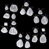 Maxbell Hanging Laundry Storage Basket Drawstring Pouch Bag Clothes Holder Set A - Aladdin Shoppers
