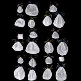 Maxbell Hanging Laundry Storage Basket Drawstring Pouch Bag Clothes Holder Set A - Aladdin Shoppers