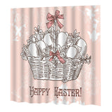 Maxbell Happy Easter Shower Curtain Custom Shower Curtain 180x180 cm C0354 - Aladdin Shoppers