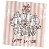 Maxbell Happy Easter Shower Curtain Custom Shower Curtain 180x180 cm C0354 - Aladdin Shoppers