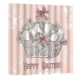 Maxbell Happy Easter Shower Curtain Custom Shower Curtain 180x180 cm C0354 - Aladdin Shoppers