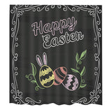 Maxbell Happy Easter Shower Curtain Custom Shower Curtain 180x180 cm C0355 - Aladdin Shoppers