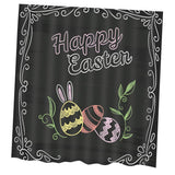 Maxbell Happy Easter Shower Curtain Custom Shower Curtain 180x180 cm C0355 - Aladdin Shoppers
