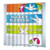 Maxbell Happy Easter Shower Curtain Custom Shower Curtain 180x180 cm C0361 - Aladdin Shoppers