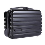 Maxbell HardShell Storage Box Suitcase HardShell Storage Suitcase Waterproof Black - Aladdin Shoppers