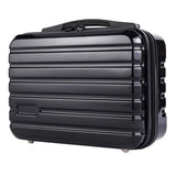 Maxbell HardShell Storage Box Suitcase HardShell Storage Suitcase Waterproof Black - Aladdin Shoppers