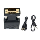 Maxbell HDMI to VGA Adapter Converter with Audio Support 1080P Signal Output - Aladdin Shoppers