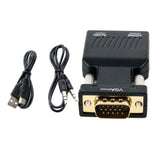 Maxbell HDMI to VGA Adapter Converter with Audio Support 1080P Signal Output - Aladdin Shoppers