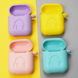 Maxbell Headphones Case Dustproof Silicone for Apple Airpods purple - Aladdin Shoppers