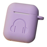 Maxbell Headphones Case Dustproof Silicone for Apple Airpods purple - Aladdin Shoppers