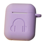 Maxbell Headphones Case Dustproof Silicone for Apple Airpods purple - Aladdin Shoppers