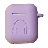 Maxbell Headphones Case Dustproof Silicone for Apple Airpods purple - Aladdin Shoppers