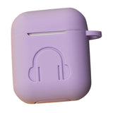 Maxbell Headphones Case Dustproof Silicone for Apple Airpods purple - Aladdin Shoppers