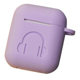Maxbell Headphones Case Dustproof Silicone for Apple Airpods purple - Aladdin Shoppers
