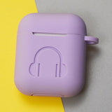 Maxbell Headphones Case Dustproof Silicone for Apple Airpods purple - Aladdin Shoppers