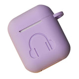 Maxbell Headphones Case Dustproof Silicone for Apple Airpods purple - Aladdin Shoppers
