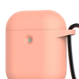Maxbell Headphones Case Dustproof Soft Silicone for Apple Airpod Coral orange - Aladdin Shoppers