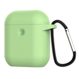 Maxbell Headphones Case Dustproof Soft Silicone for Apple Airpod Matcha green - Aladdin Shoppers
