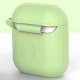 Maxbell Headphones Case Dustproof Soft Silicone for Apple Airpod Matcha green - Aladdin Shoppers